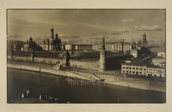 Margaret Bourke-White The Kremlin 1931 Sgd photo