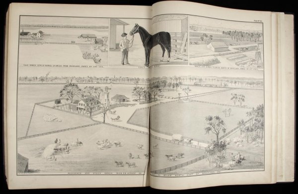 Yolo County California Illustrated Atlas 1879 - 2