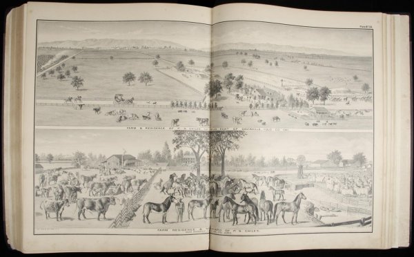 Yolo County California Illustrated Atlas 1879 - 3