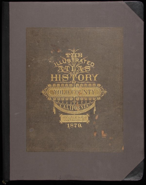 Yolo County California Illustrated Atlas 1879 - 8