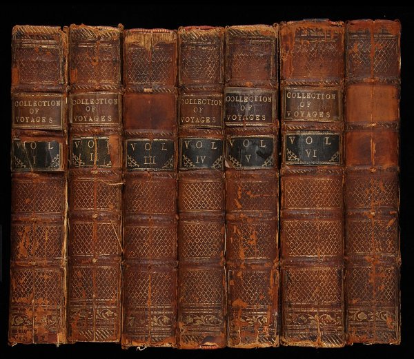 Knox's Voyages 1767 - 7 vols. with maps & plates