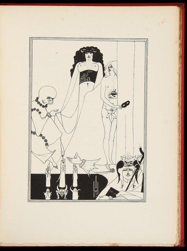 Oscar Wilde Salome Aubrey Beardsly Illustrations - 2