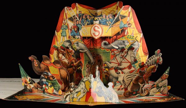 4 pop-up books by Voitech Kubasta