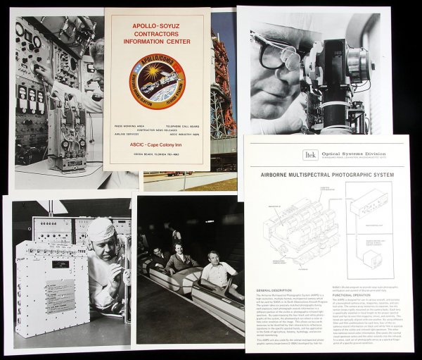 1970s NASA Photos, Press Passes, Briefs, Logos - 2