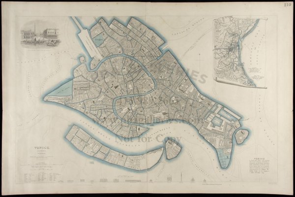 SDUK map of Venice c.1840