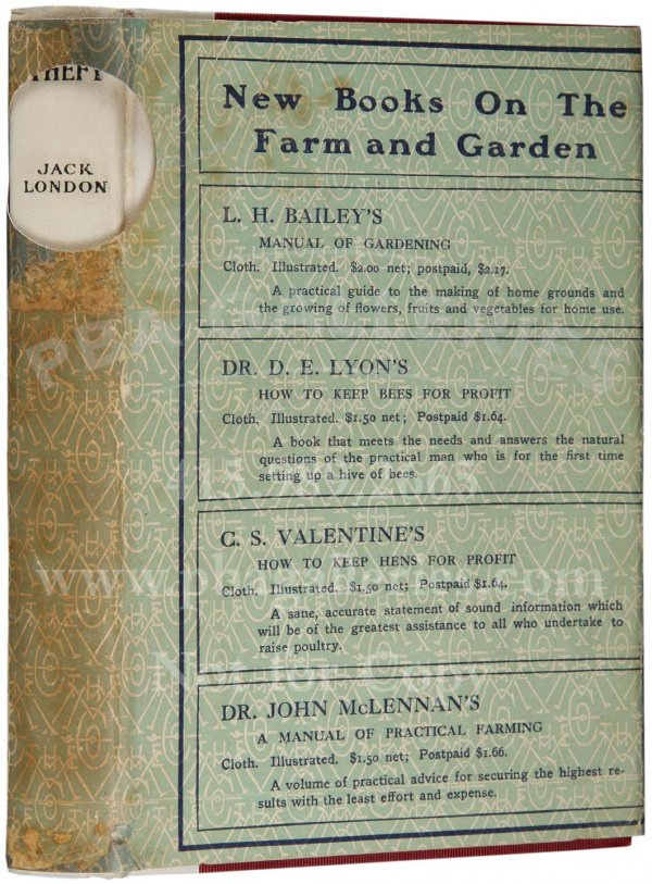 Jack London's "Theft" 1st in Jacket