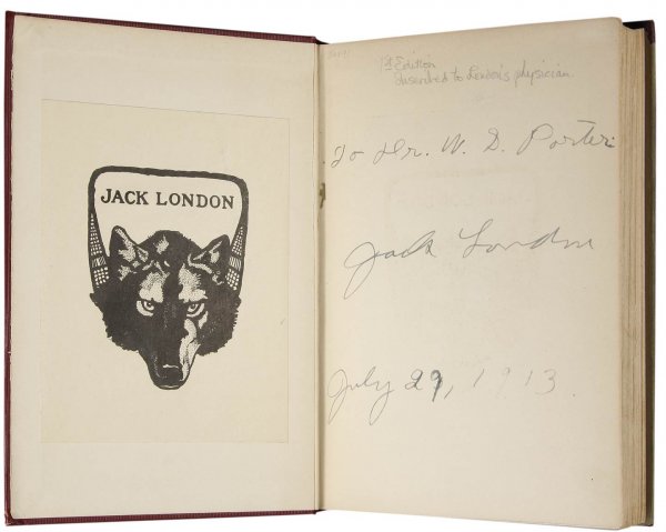 Jack London's War of the Classes, 1st, Signed
