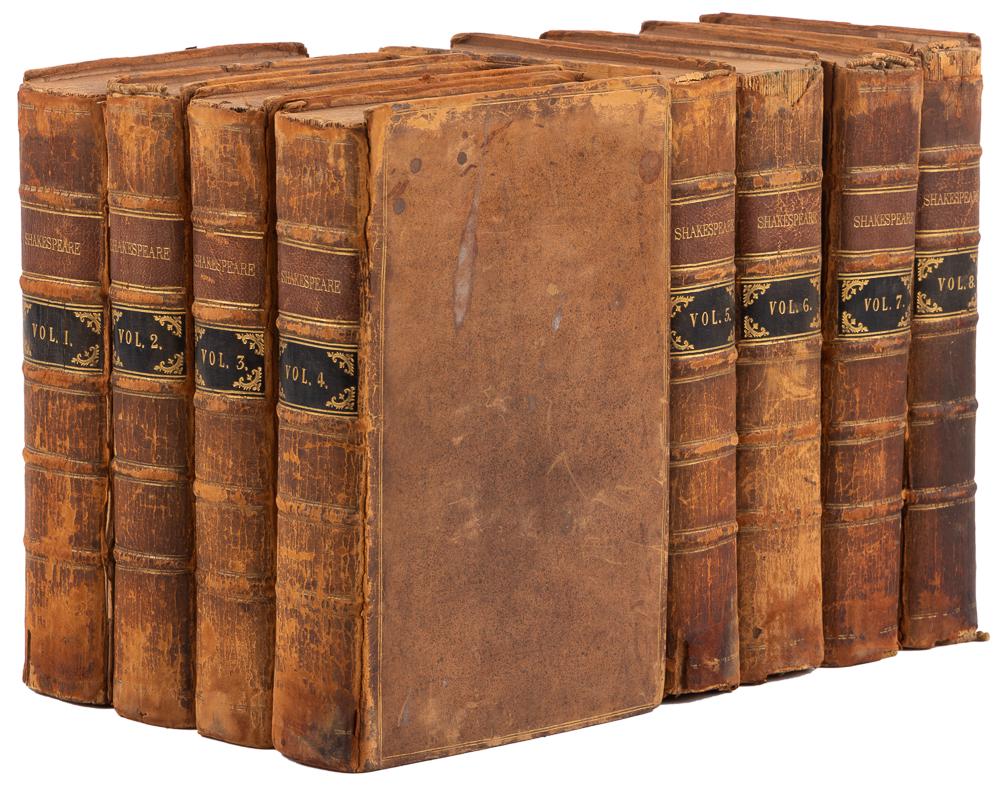 Plays of William Shakespeare, 8 volumes, 1765 (1 of 4)