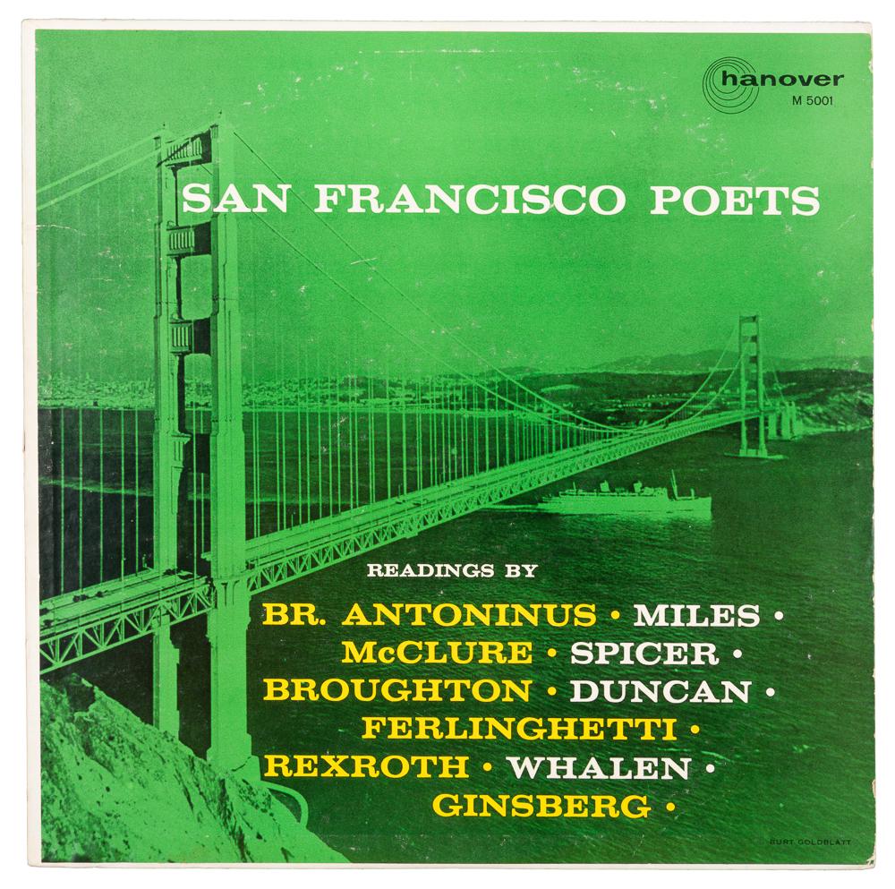 San Francisco Poets lp - signed by Ginsberg and others (1 of 5)
