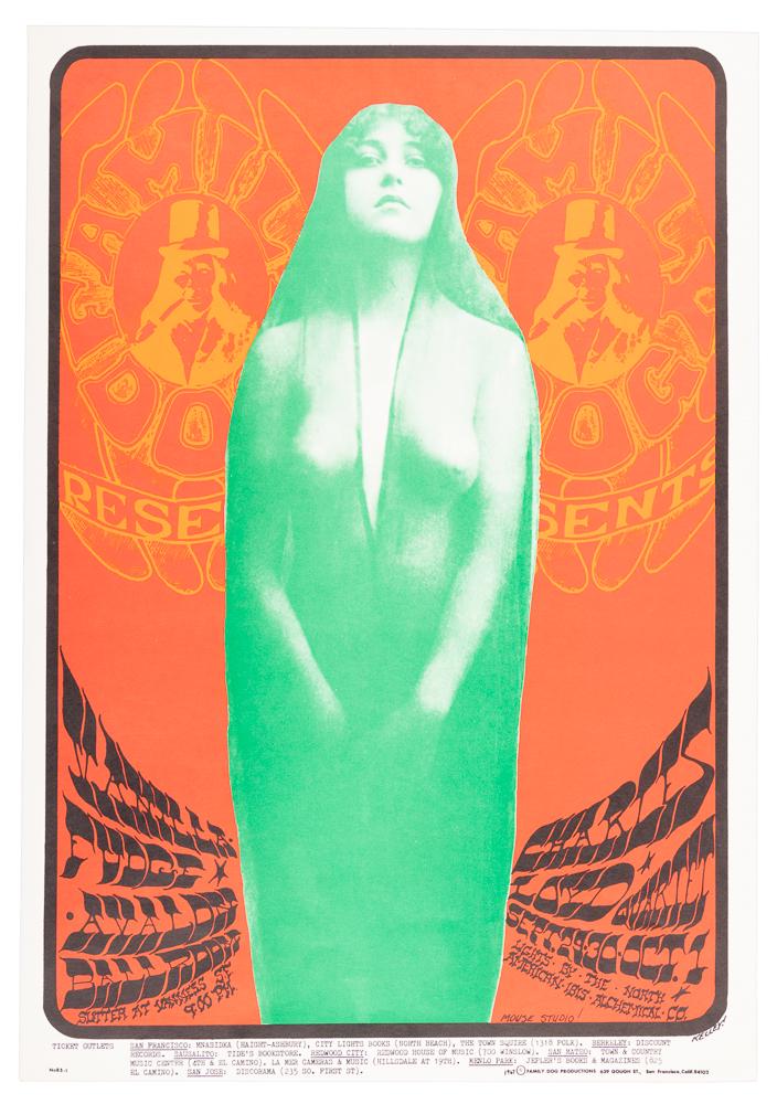 Vanilla Fudge at Avalon Ballroom: Heading: (Rock Posters) Author: Kelly, Alton and Stanley Mouse Title: Vanilla Fudge at Avalon Ballroom Place Published: San Francisco Publisher:Family Dog Productions Date Published: 1967