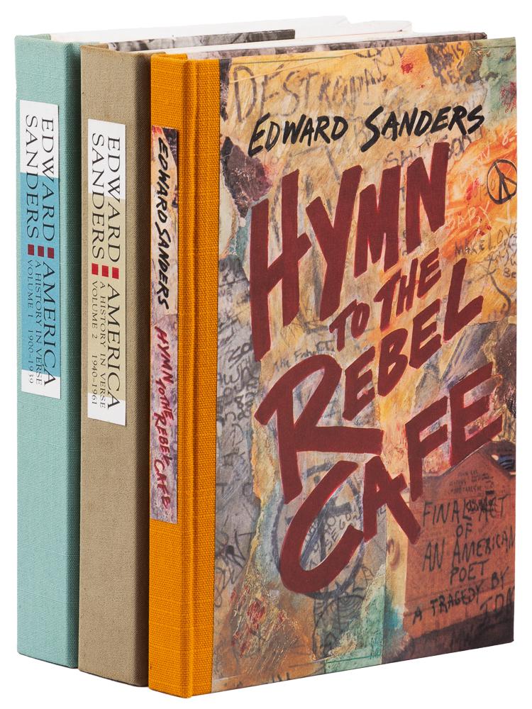 3 Deluxe editions by Ed Sanders from Black Sparrow (1 of 4)