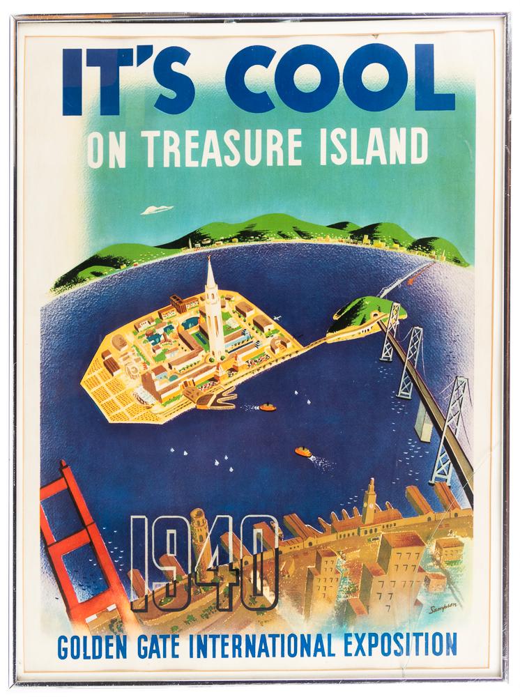 Treasure island GGIE poster 1940 (1 of 2)