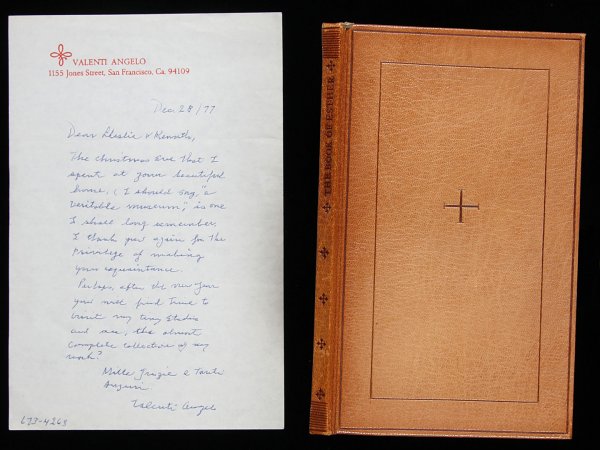 Valenti Angelo Book of Esther with Letter
