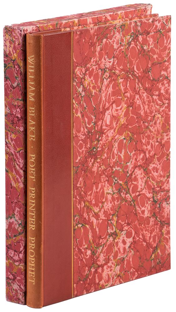 Study of Illuminated Books of William Blake: Heading: (Blake, William) Author: Keynes, Geoffrey Title: A Study of the Illuminated Books of William Blake, Poet, Printer, Prophet Place Published: London and Paris Publisher:Trianon Press Date