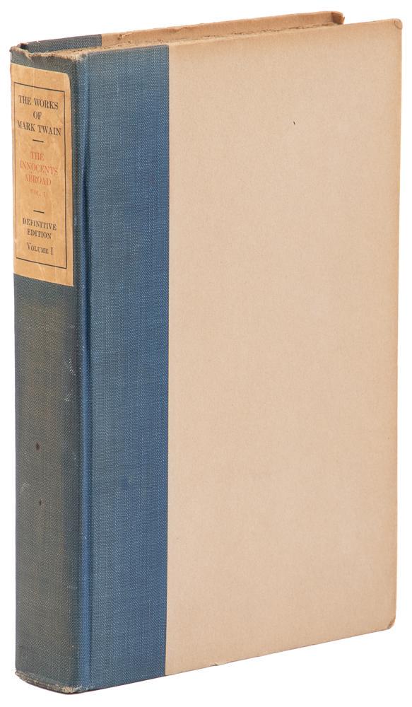The Innocents Abroad, signed by Mark Twain (1 of 6)