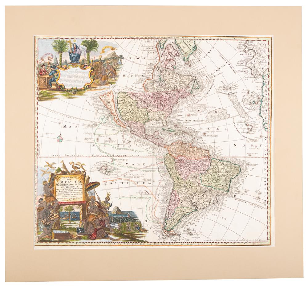 Seutter's America, California an island (1 of 8)