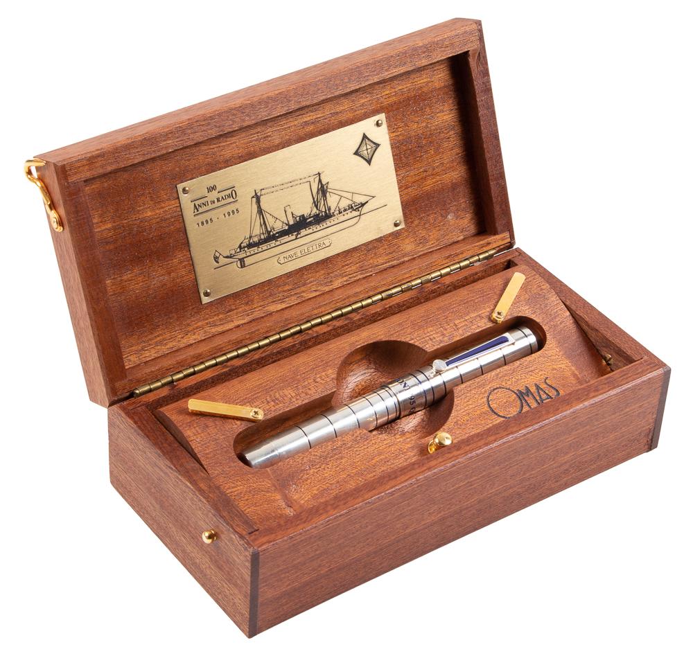 OMAS Marconi 100 Anni di Radio Sterling Silver Ltd FP (1 of 3)