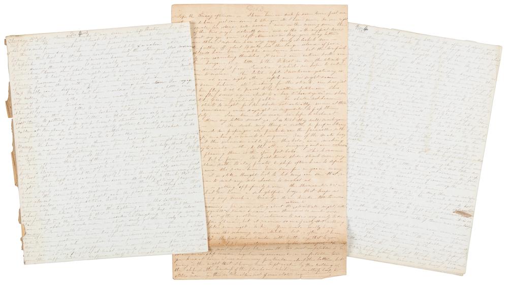 Missionary letters from voyage to China (1 of 3)