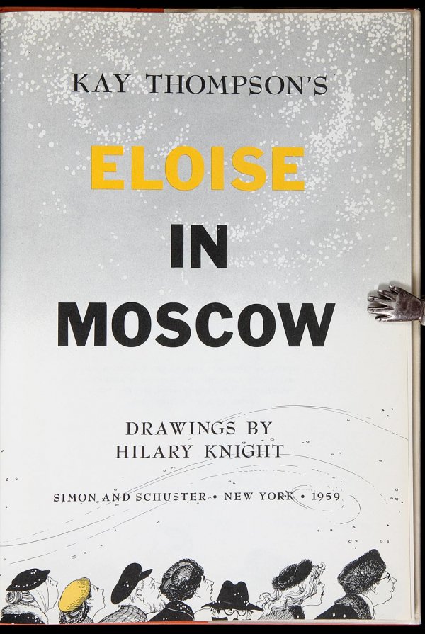 Eloise in Moscow 1st ed signed by Hilary Knight - 3