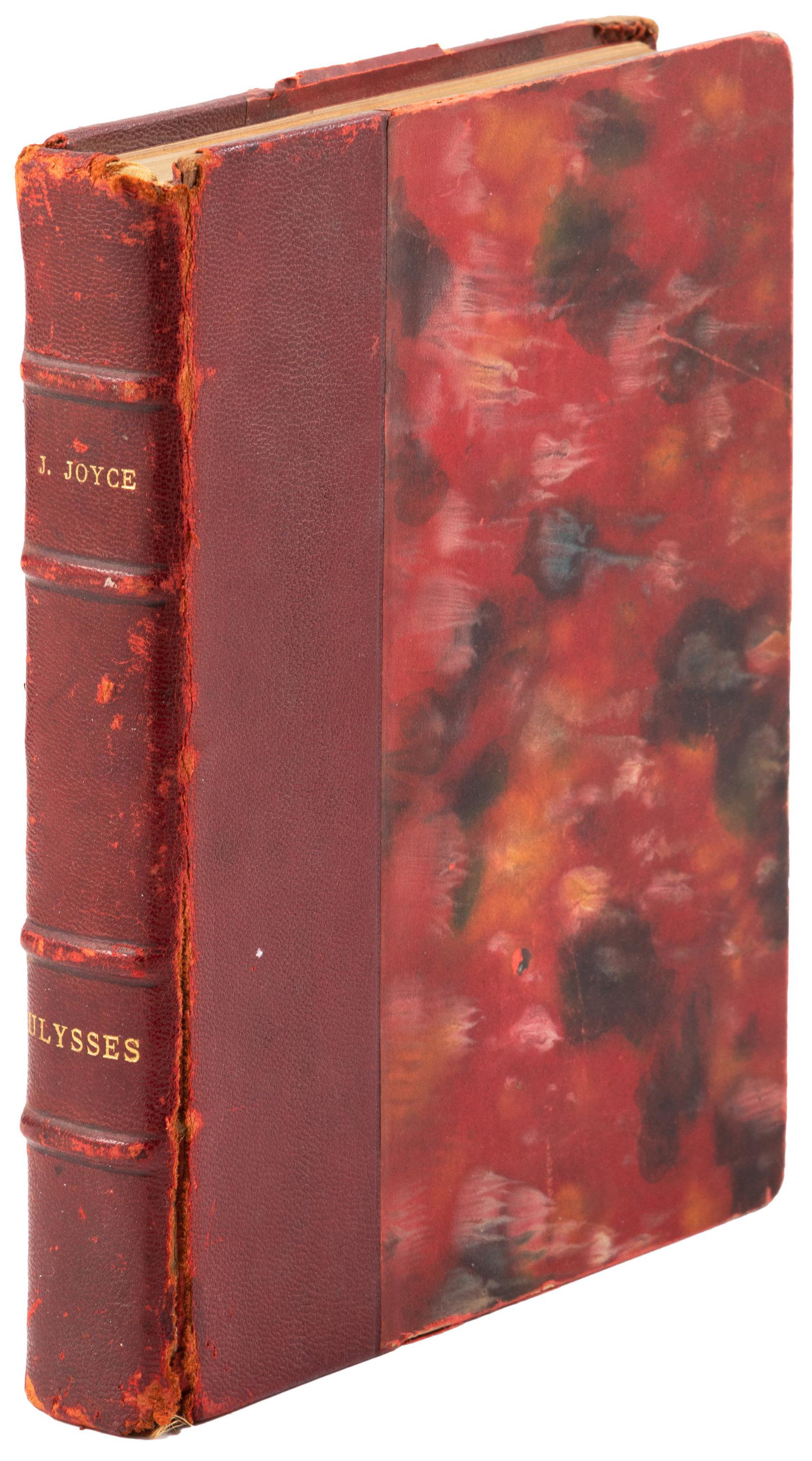 Joyce's Ulysses, 9th Shakespeare Co. printing: Heading: Author: Joyce, James Title: Ulysses Place Published: Paris Publisher:Shakespeare and Company Date Published: 1930 Description: 735 pp. 21x17 cm (8¼x6¾") original blue w