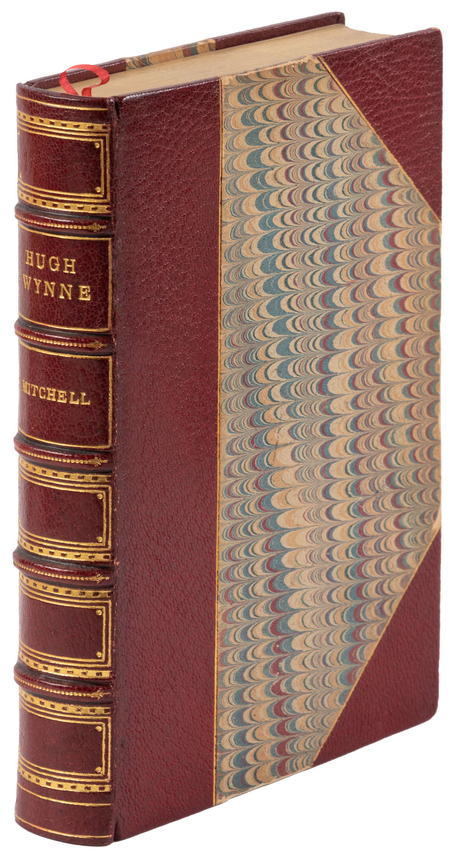 Weir's Hugh Wynne, nicely bound: Heading: Author: Mitchell, S. Weir Title: Hugh Wynne: Free Quaker, Sometime Brevet Lieutenant-Colonel on the Staff of his Excellency General Washington Place Published: New York Publisher:The Century