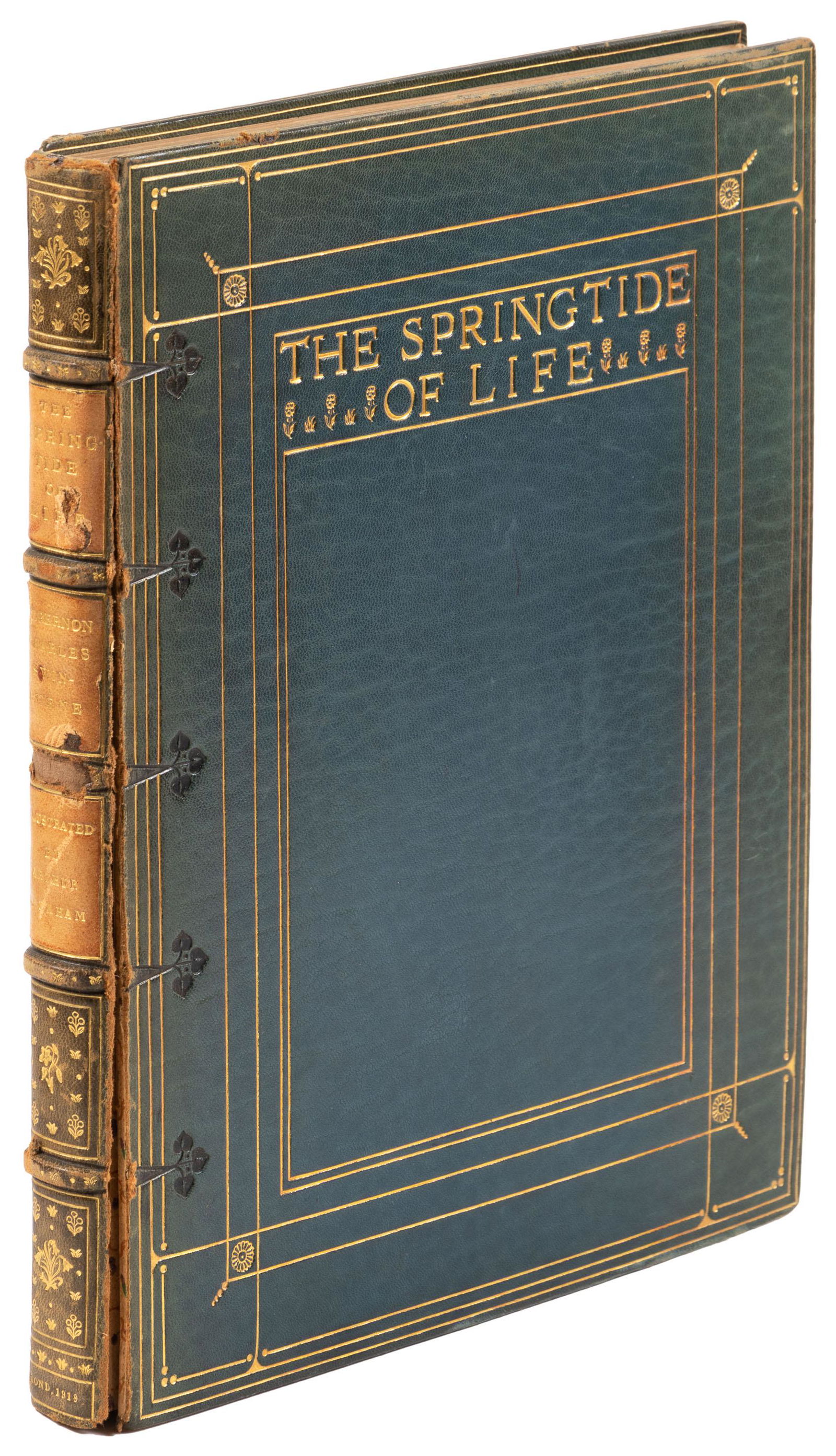 Signed by Rackham w/original letter by Swinburne (1 of 7)