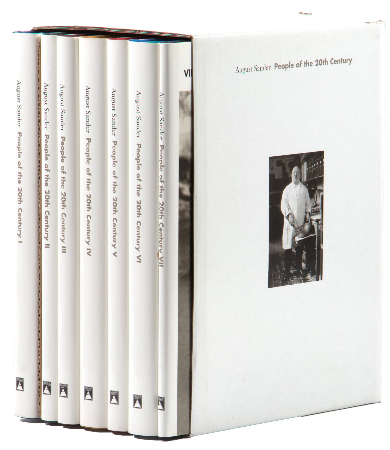 August Sander's People of the 20th Century 7 vols.: Heading: Author: Sander, August Title: People of the 20th Century Place Published: New York Publisher:Harry N. Abrams, Inc. Date Published: 2002 Description: 7 volumes. Illustra