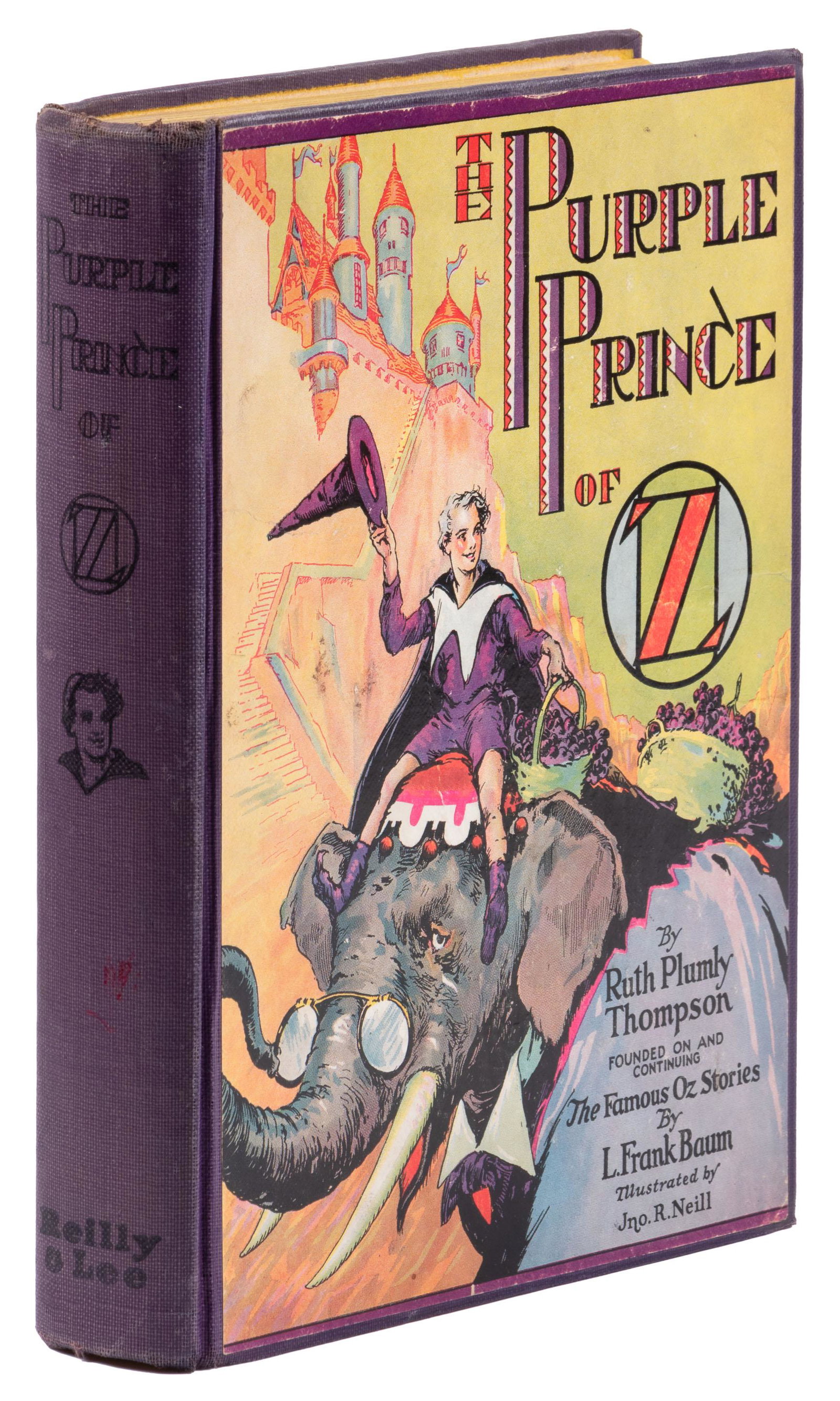 The Purple Prince of Oz 1st ed.: Heading: (Oz) Author: Thompson, Ruth Plumly Title: The Purple Prince of Oz Place Published: Chicago Publisher:Reilly & Lee Date Published: [1932] Description:
