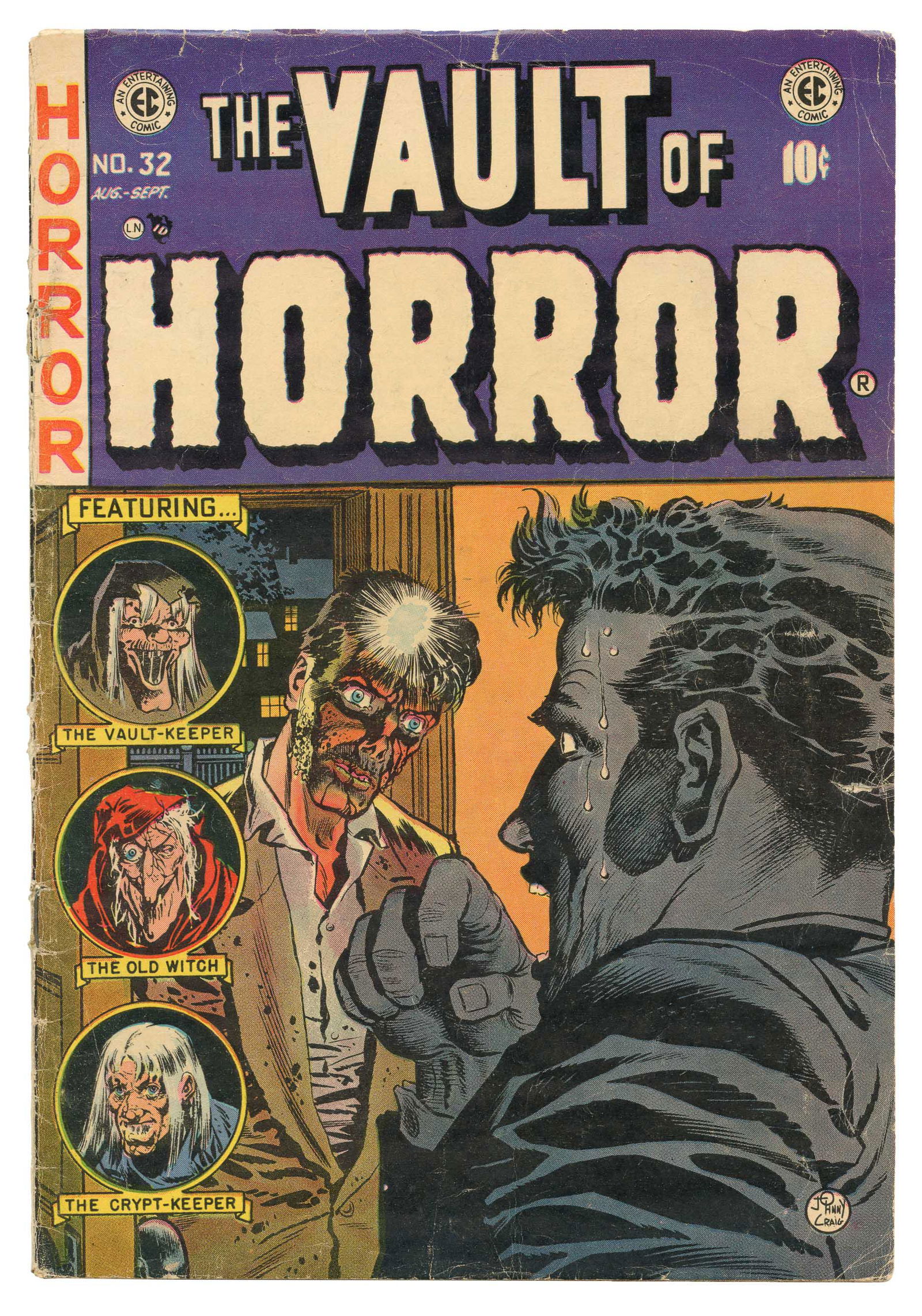 VAULT OF HORROR #32 * 3.0 * CENSORED Craig Cover (1 of 2)