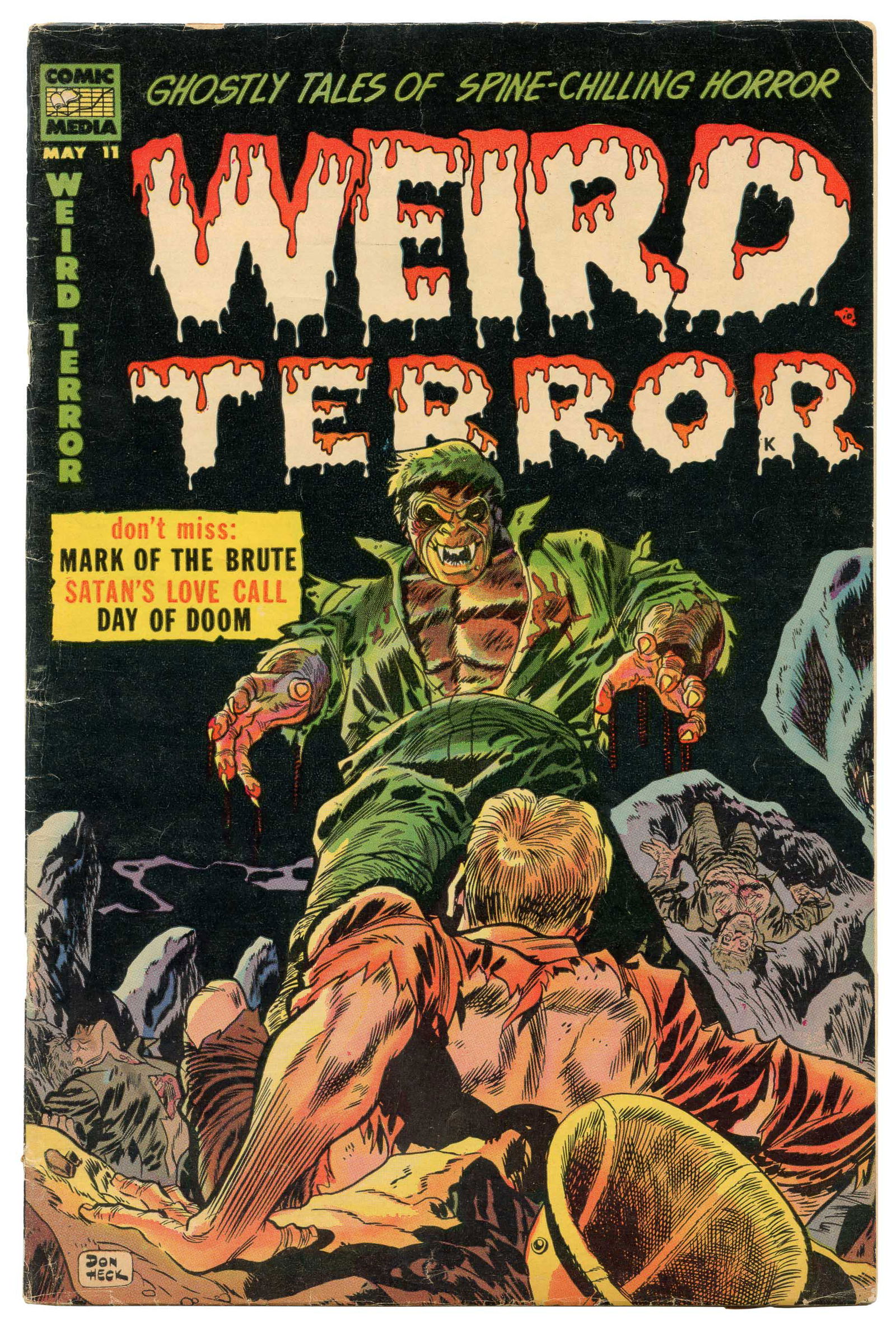 WEIRD TERROR #11 * 4.5 * Don Heck * Atom Bomb Panels (1 of 2)