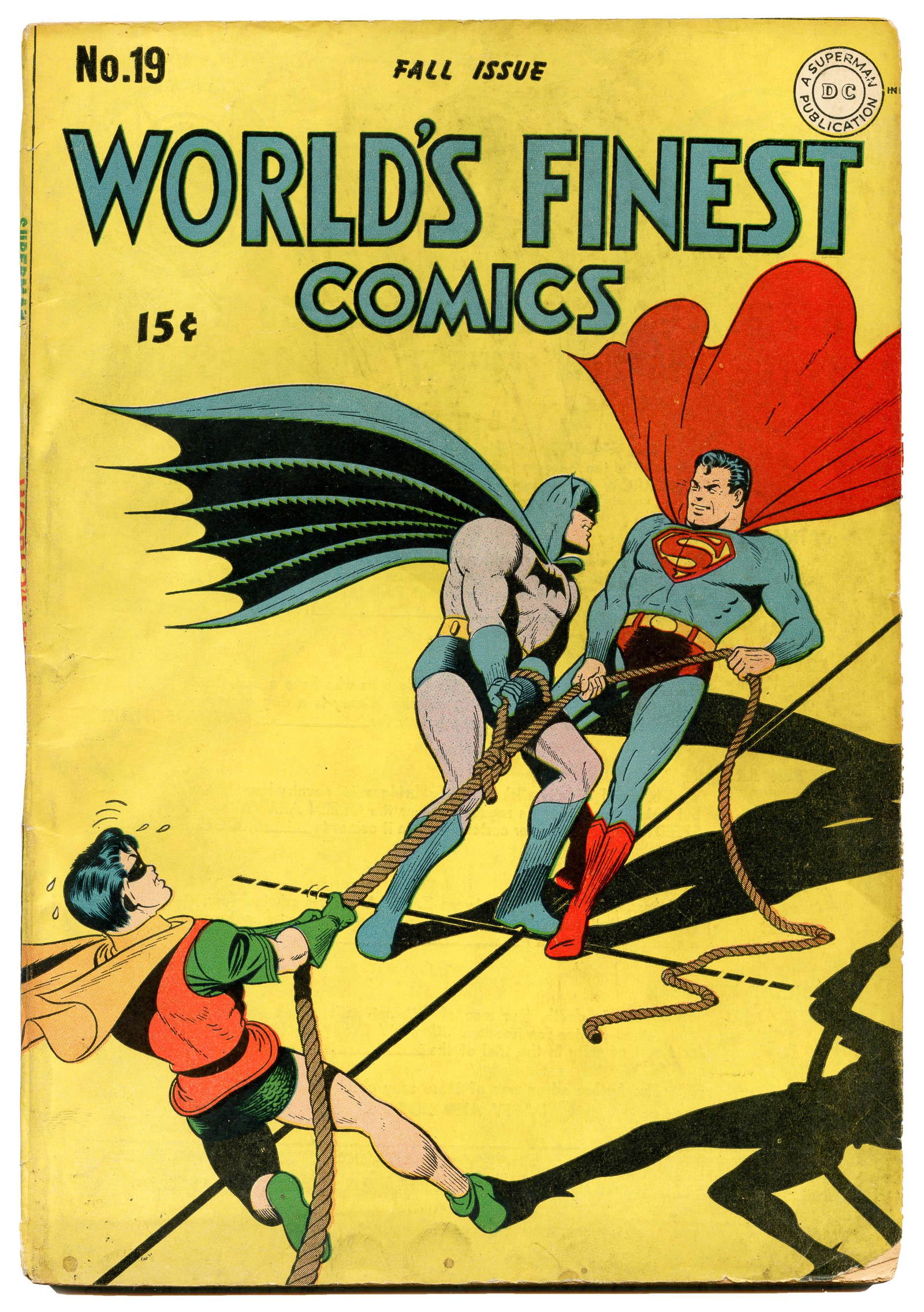 WORLD'S FINEST COMICS #19 * 2.5 * BATMAN fights The (1 of 2)