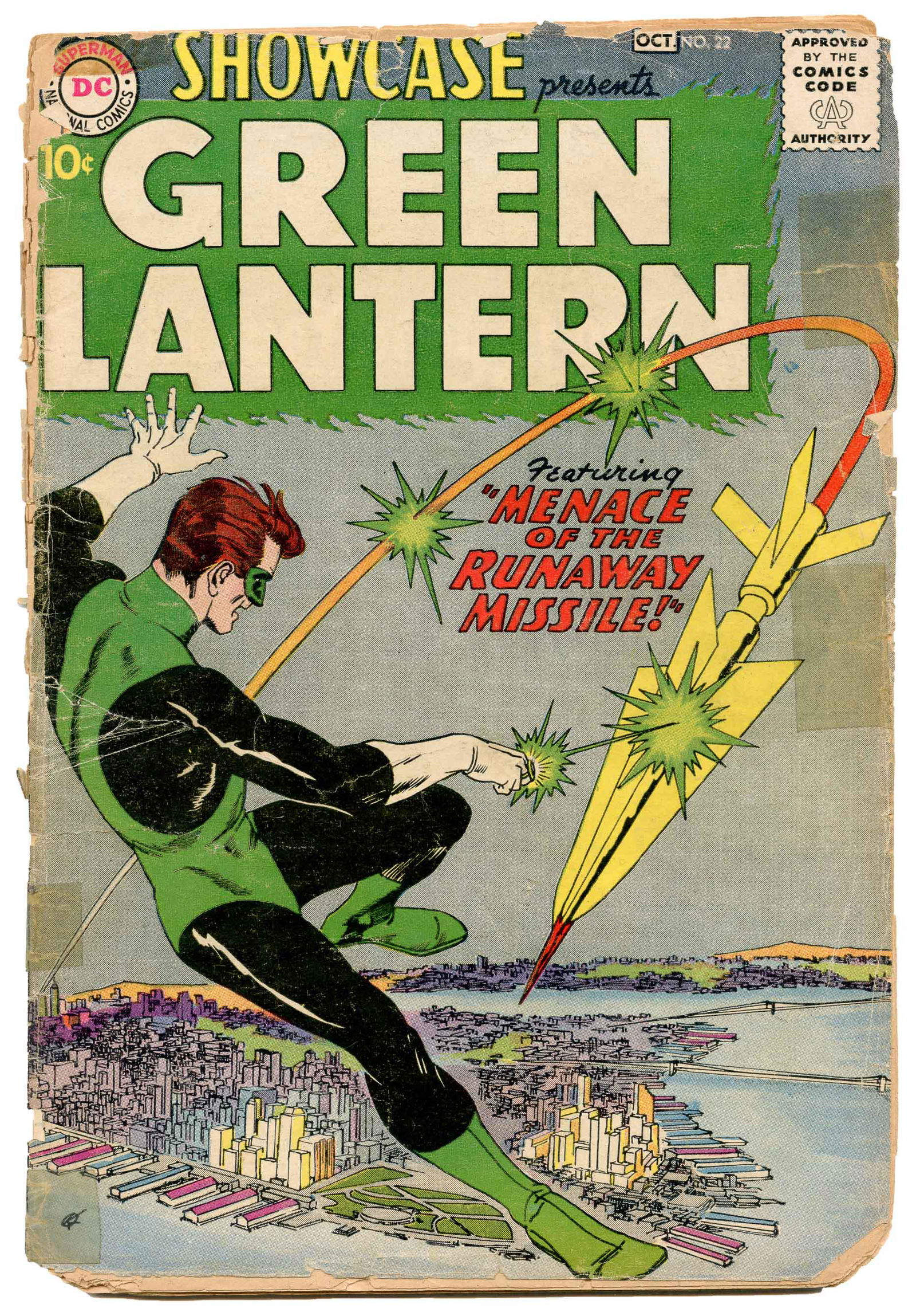 SHOWCASE #22 * .5 * Origin & 1st App: Silver Age GREEN (1 of 2)