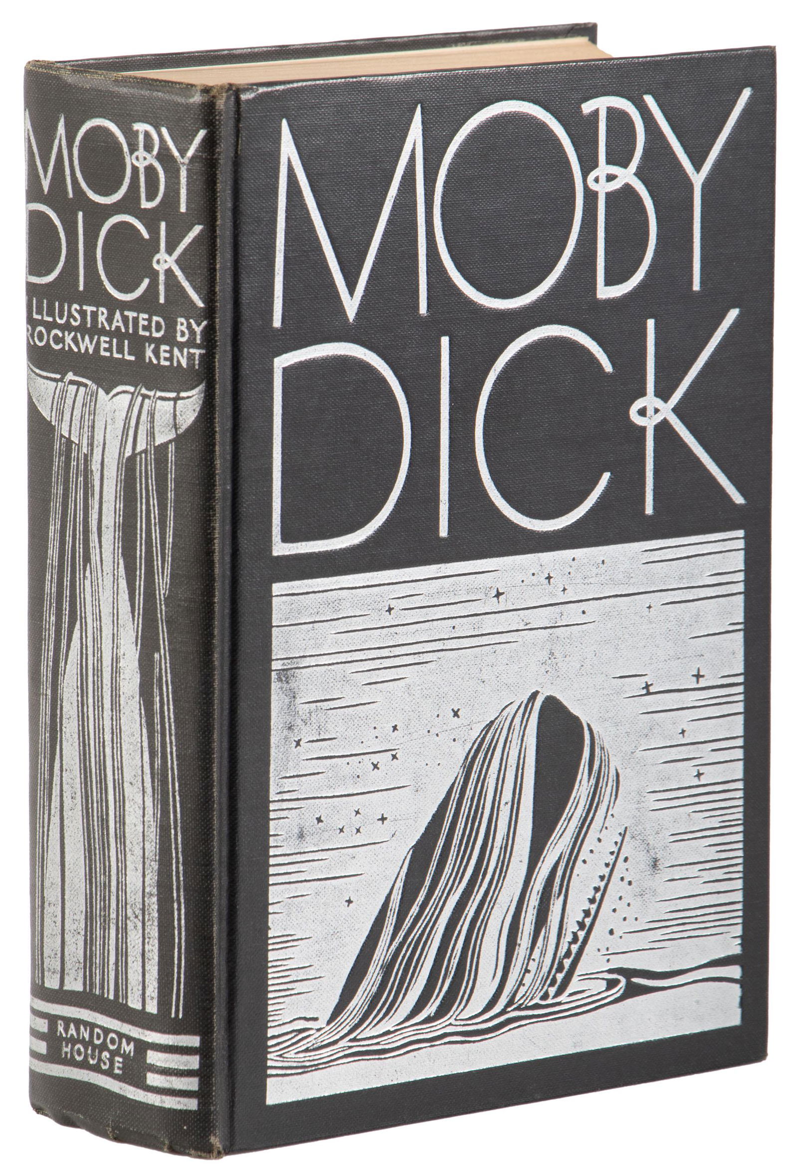 Rockwell Kent's Moby Dick 1st Trade ed.: Heading: (Kent, Rockwell, illustrator) Author: Melville, Herman Title: Moby Dick Or The Whale Place Published: New York Publisher:Random House Date Published: 1930 Description: I