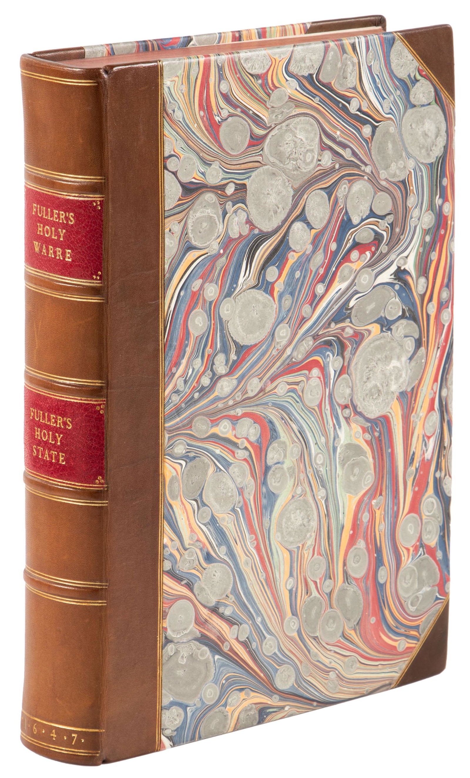 Fuller's Holy Warre and Holy State 1647-40: Heading: Author: Fuller, Thomas Title: The Historie of the Holy Warre [bound with] The Holy State Place Published: Cambridge Publisher:Printed by Roger Daniel to be sold by John Williams Date Pu