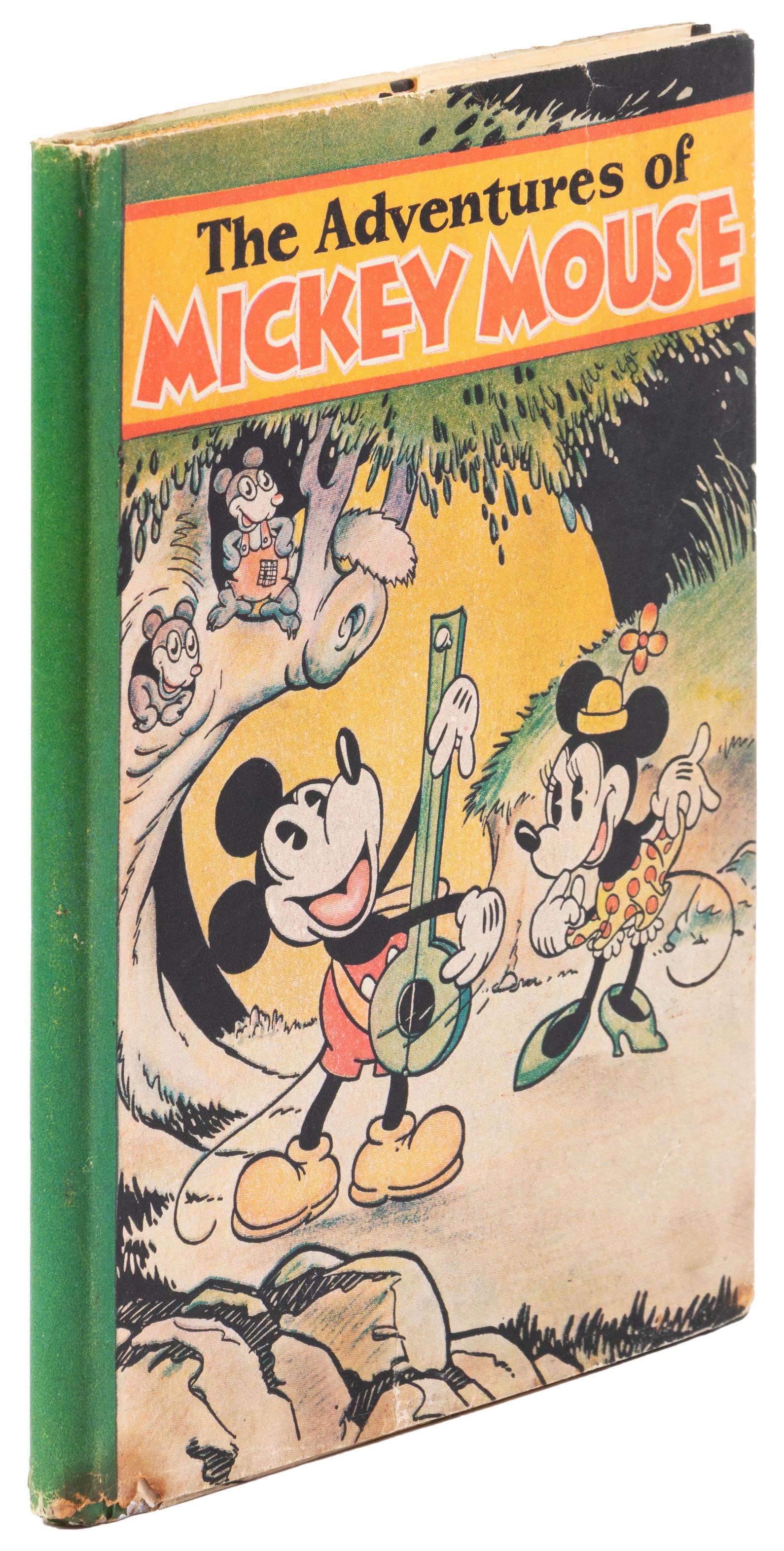 Adventures of Mickey Mouse 1st UK ed 1931: Heading: Author: [Walt Disney Studios] Title: The Adventures of Mickey Mouse Place Published: London Publisher:George G. Harrap & Co. Ltd. Date Published: [1931] Description: [3