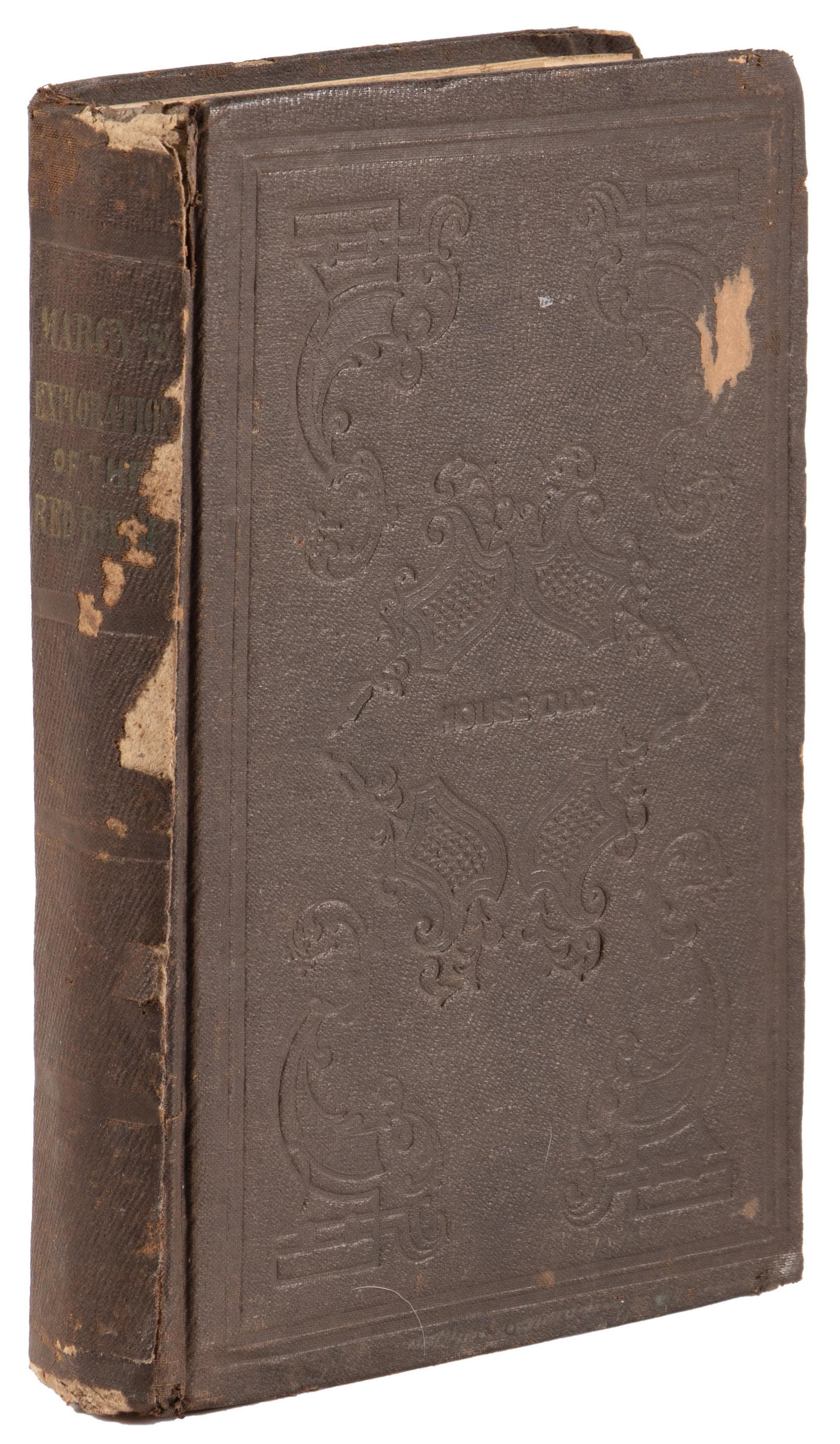 Owned by Confederate who led the attack on Fort Sumpter: Heading: Author: Marcy, Randolph B. and George B. McClellan Title: Exploration of the Red River of Louisiana, In the Year 1852 Place Published: Washington, D. C. Publisher:A. O. P. Nicholson Dat