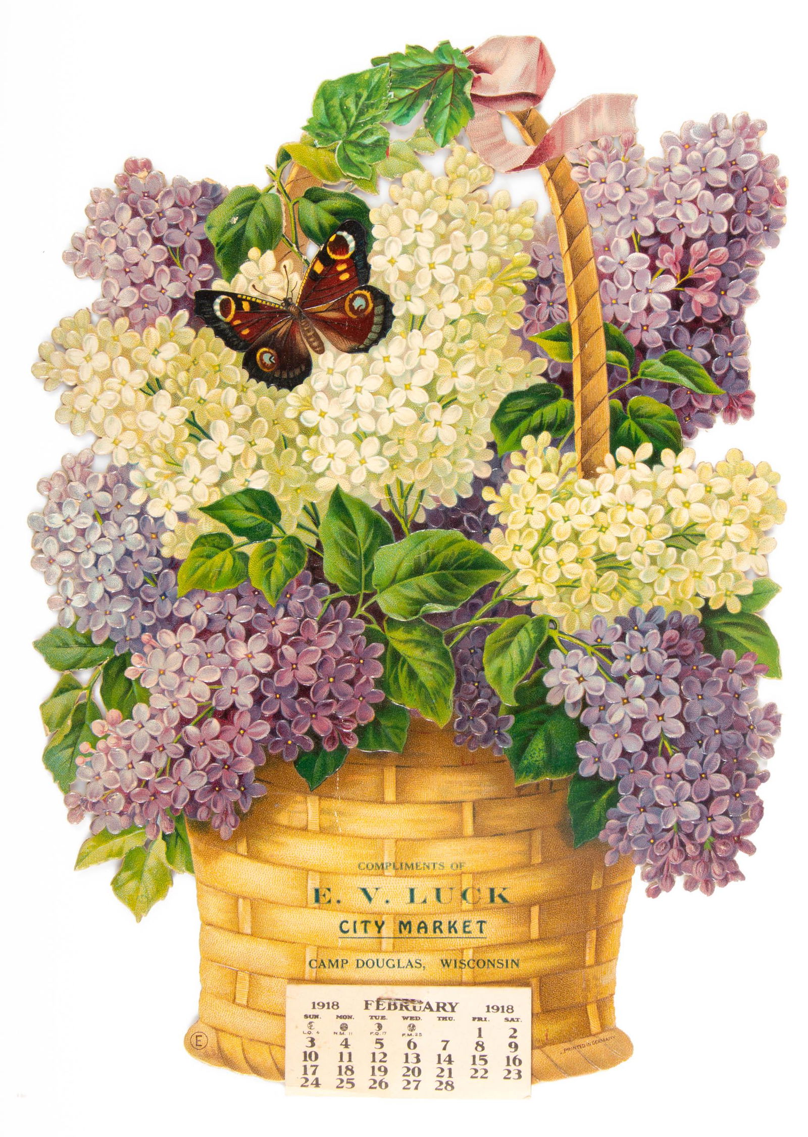 9 Victorian & early 20th century calendars (1 of 2)