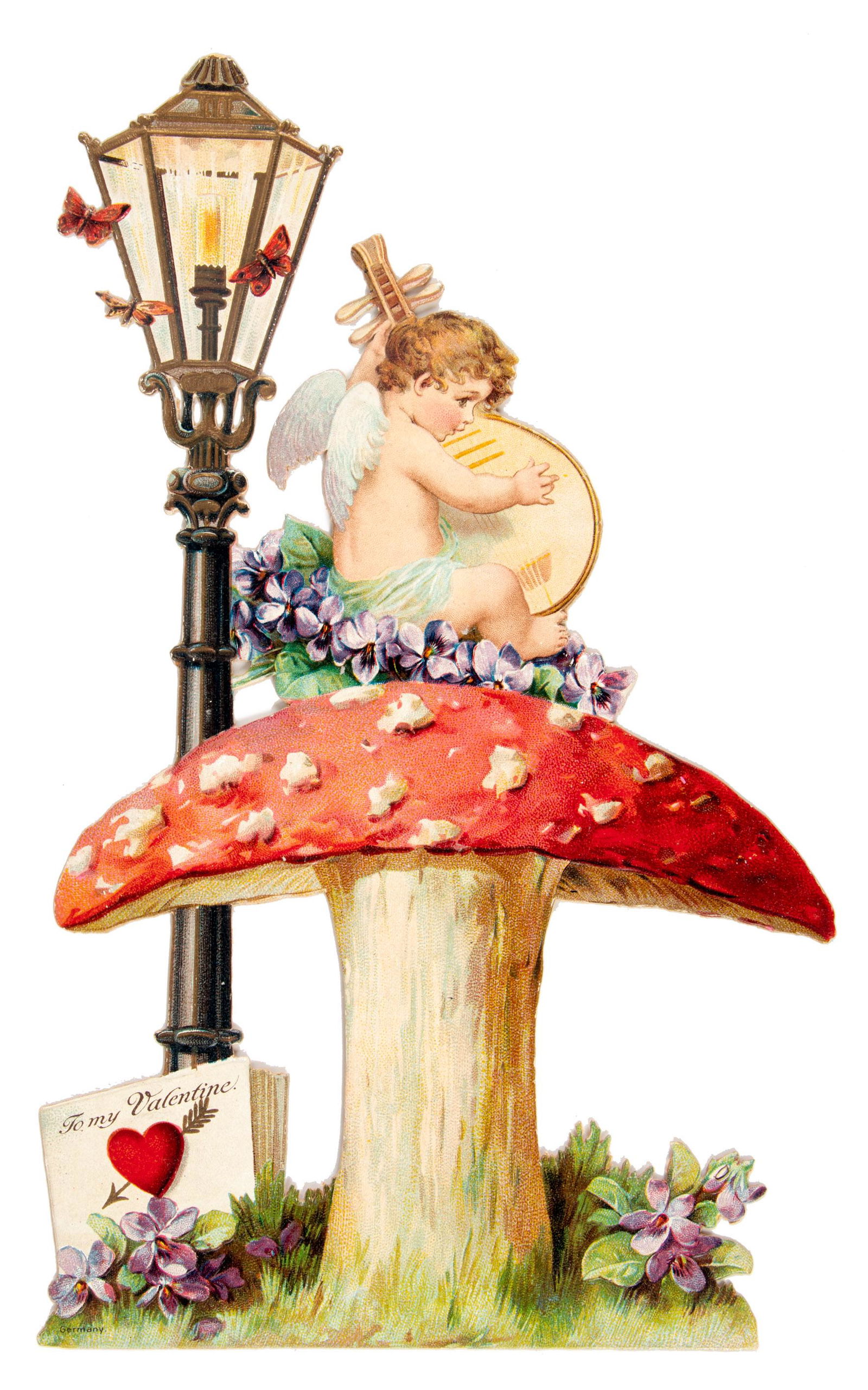 10 Victorian die-cut Valentines (1 of 6)