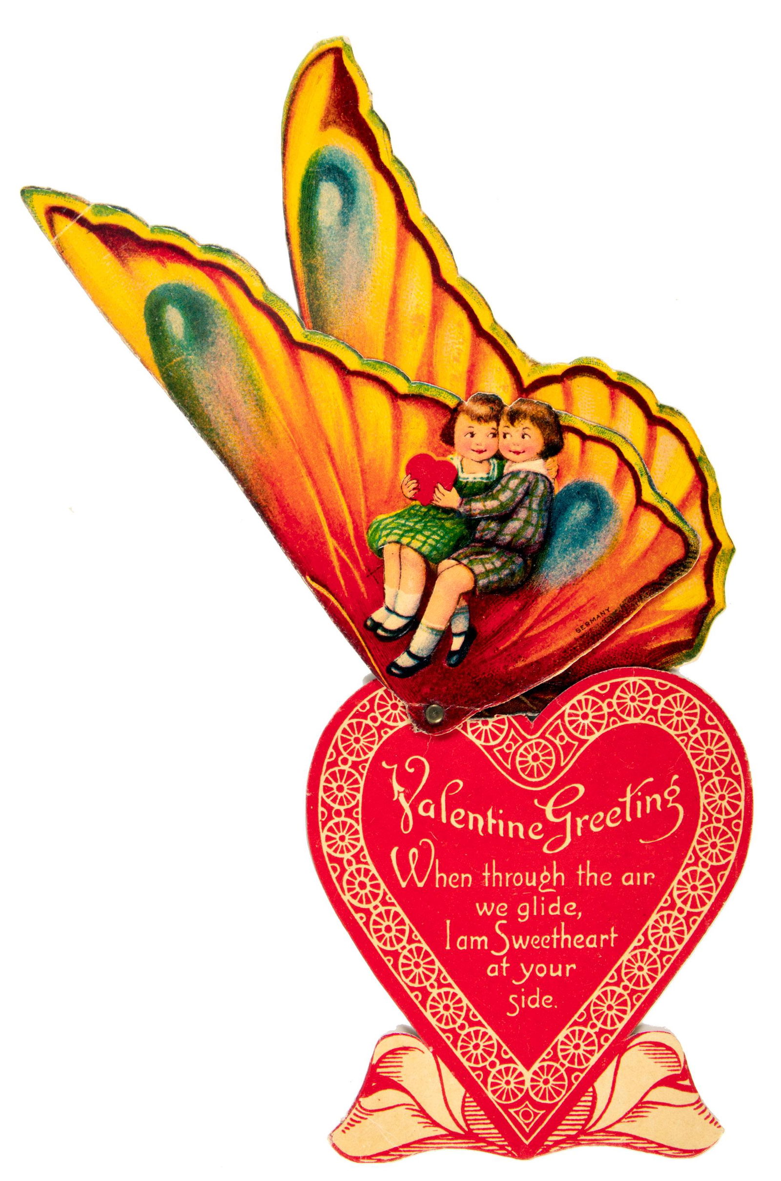 7 Early 20th century die-cut Valentines (1 of 5)