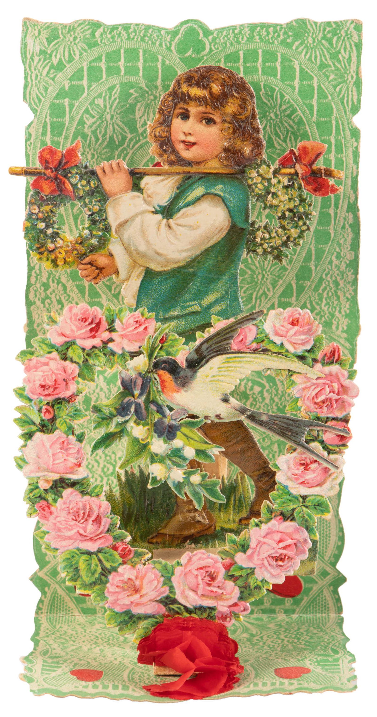 80 Victorian pop-up fold-out Valentines (1 of 3)