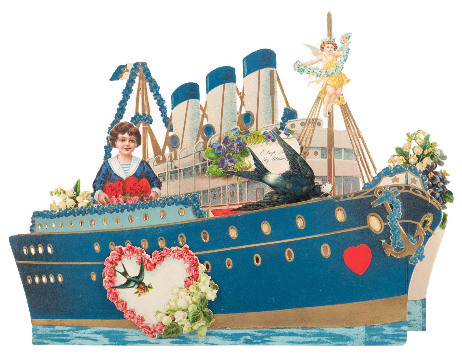 4 Large fold-out Victorian & early 20th century (1 of 2)