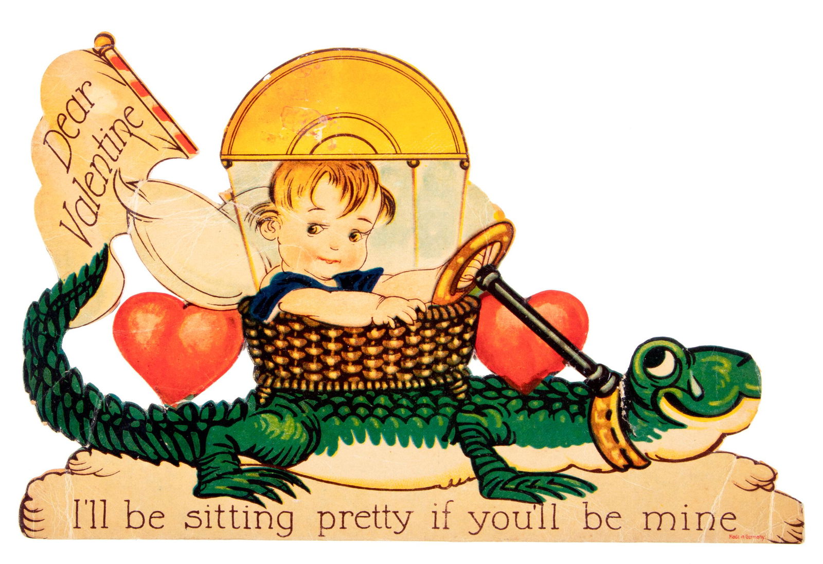 Collection of Victorian/Edwardian era Valentines (1 of 3)