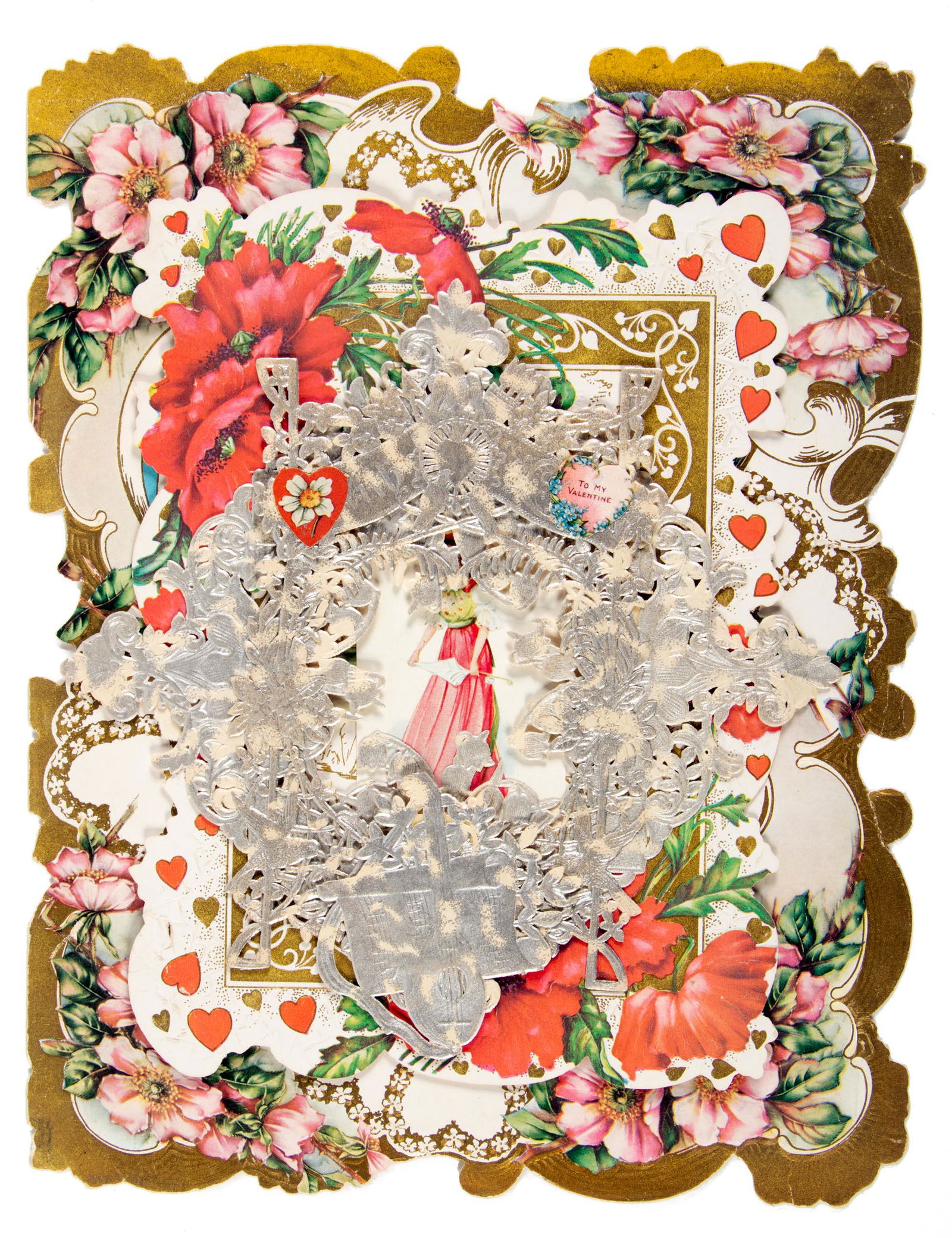 Collection of Victorian/Edwardian era Valentines and (1 of 3)