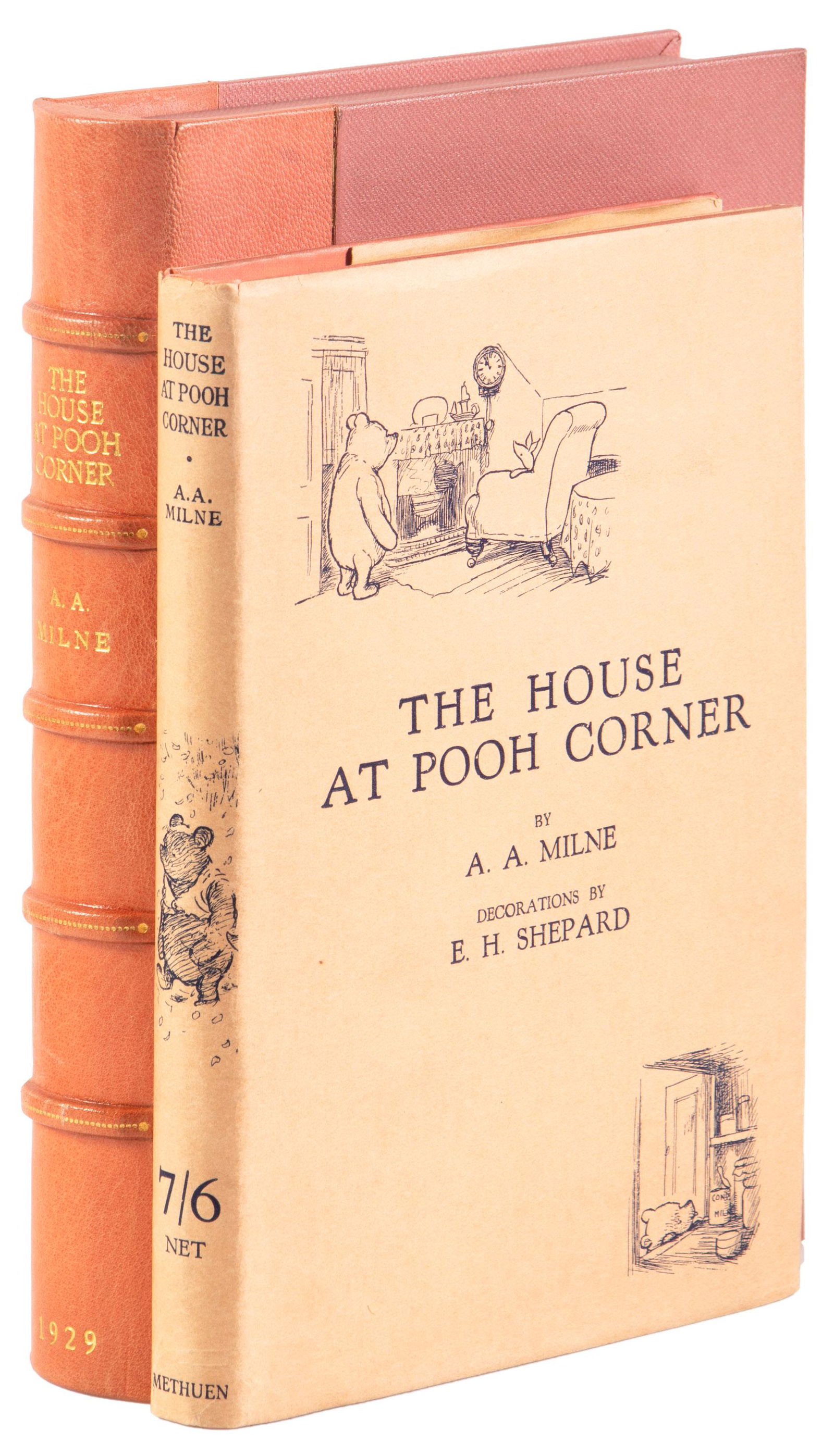 Signed by A.A. Milne, with Ernest H. Shepard ALS (1 of 12)