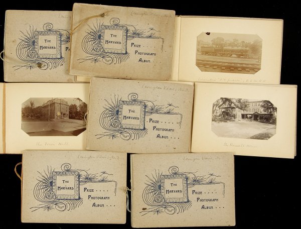 47 original photos in 6 albums Mass citizens1900: Title: 47 original photographs in six albums of Lexington citizens and homes from early 20th century Author: ** Description: Six photograph albums, each with six leaves and six original photographs tu