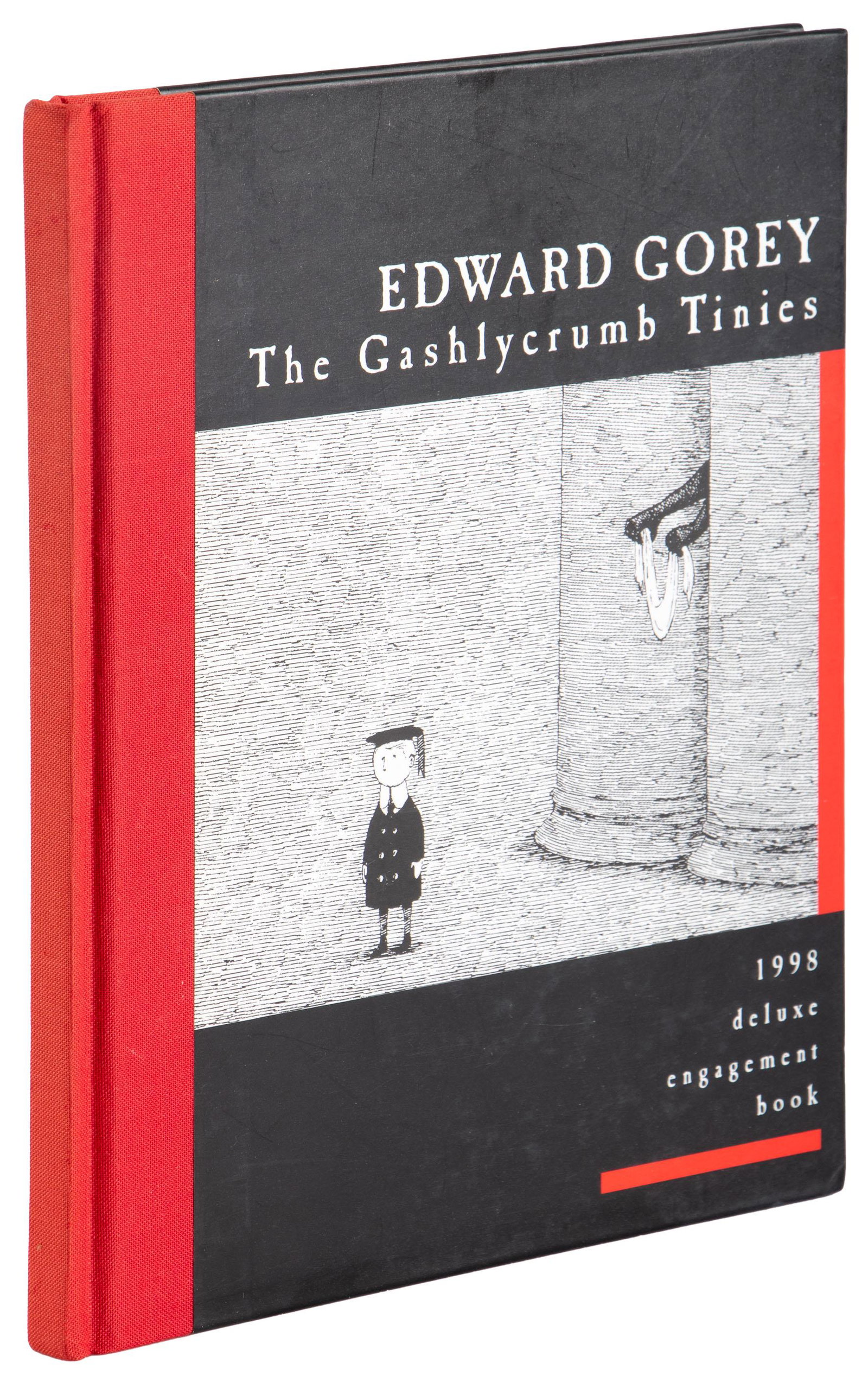 Grafton's inspiration for her alphabet series: Heading: (Grafton, Sue) Author: Gorey, Edward Title: The Gashlycrumb Tinies: 1998 Deluxe Engagement Book Place Published: Rohnert Park Publisher:Pomegranate Calendars and Books Date Published: </
