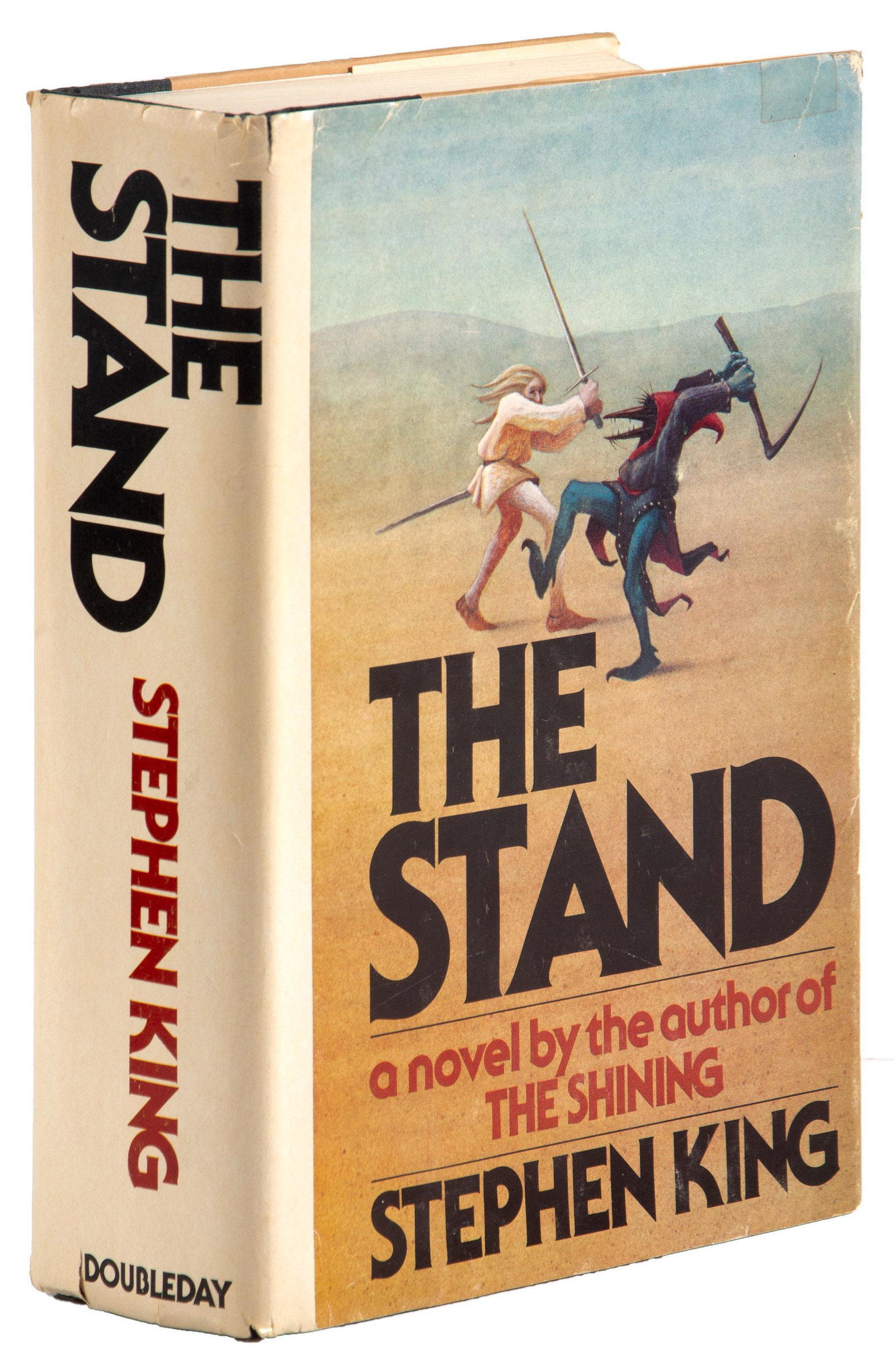 Stephen King The Stand First Edition: Heading: Author: King, Stephen Title: The Stand Place Published: Garden City, NY Publisher:Doubleday & Company, Inc. Date Published: 1978 Description: (8vo) original cloth-backe