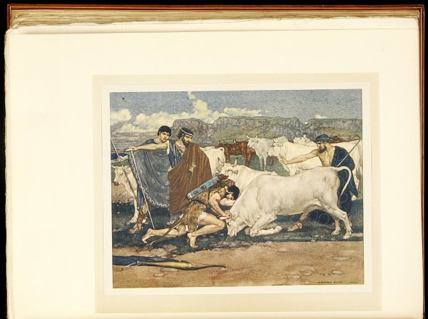 Idylls of Theocritus illust by Wm. Russell Flint: Title: The Idylls of Theocritus [Bion & Moschus]. Rendered into English Prose by Andrew Lang Author: Theocritus, Bion and Moschus Description: 2 volumes. With 20 mounted color plates by William Russel