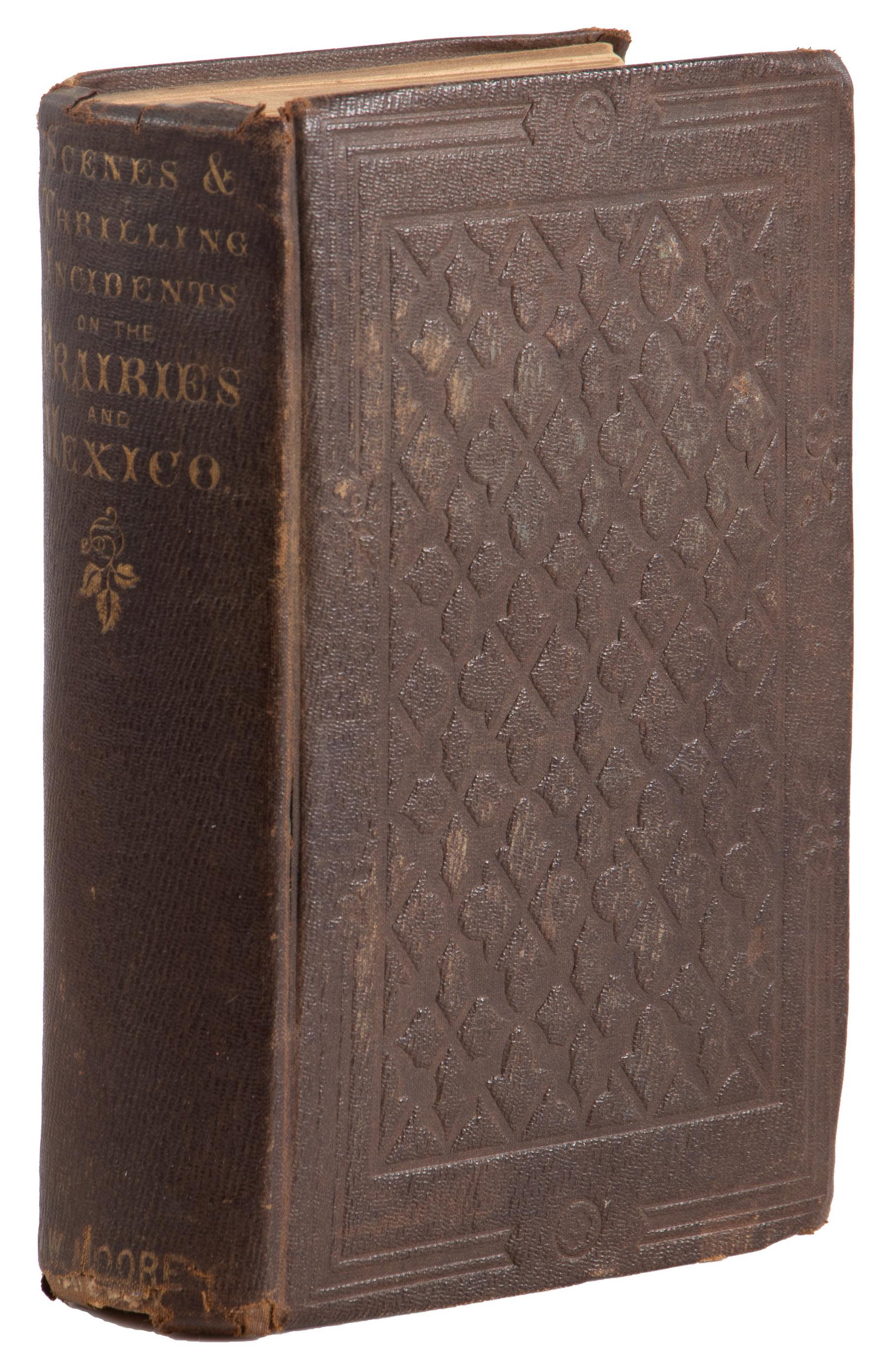 Scenes in Wester Prairies by Josiah Gregg 1856: Heading: Author: Gregg, Josiah Title: Scenes and Incidents in the Western Prairies: During Eight Expeditions, and Including a Residence of Nearly Nine Years in Northern Mexico Place Published: Philade