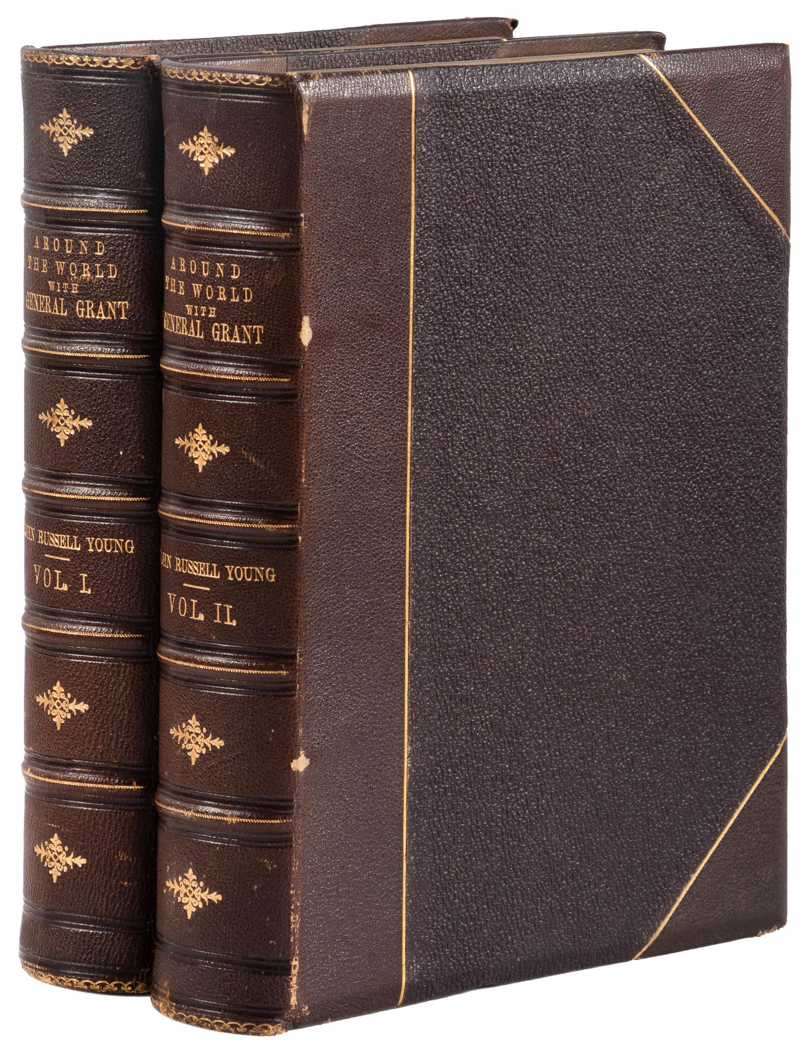 Around the World with General Grant w/ two CDV's (1 of 3)